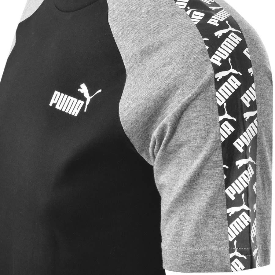 Alternative Image for ProductPuma Amplified Raglan T Shirt Black3